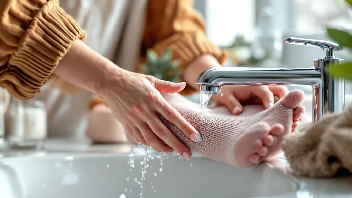 Der Wasserhahn-Trick: Warum Sie Socken über Einlegesohlen ziehen und Metall reiben sollten