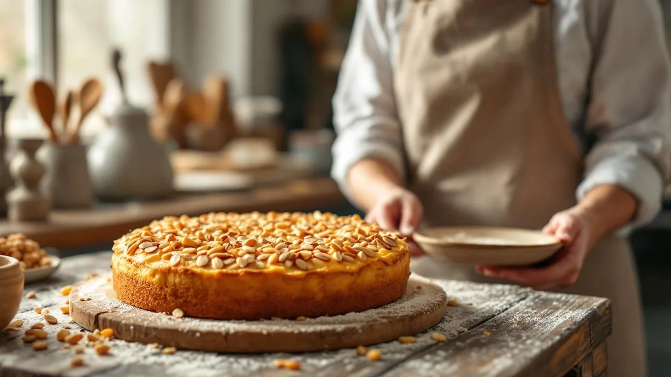 Italienische Backkunst: Warum dieser Mandelkuchen ganz ohne Mehl und Backpulver begeistert